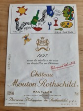 étiquette vin Mouton