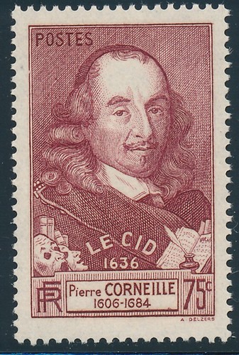 Timbre france 335 corneille - timbre,