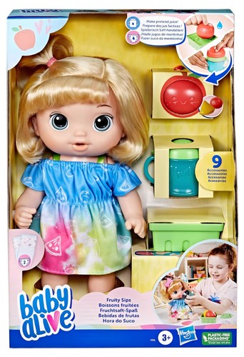 Baby alive poupee interactive - baby,