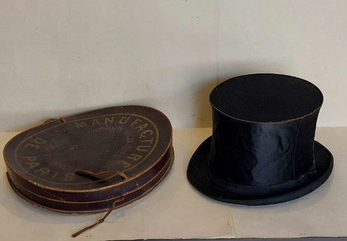 Chapeau haut forme clac - ,