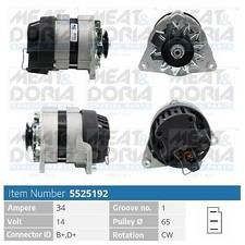 MEAT & DORIA Générateur pour MG Mgb Cabriolet Rover Mini Hayon Escort I Afh