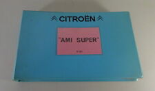 Parts catalogue/parts list Citroen Ami 8 Super edition 03/1974