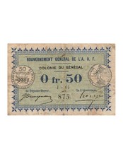 Sénégal 50 Centimes - 1917 -