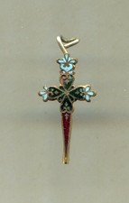 ANCIENNE CROIX EMAILLEE