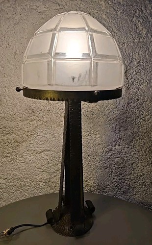 Art deco lustre globe igloo - deco,