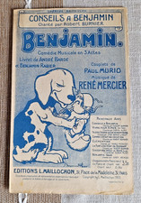Benjamin Rabier. Très rare