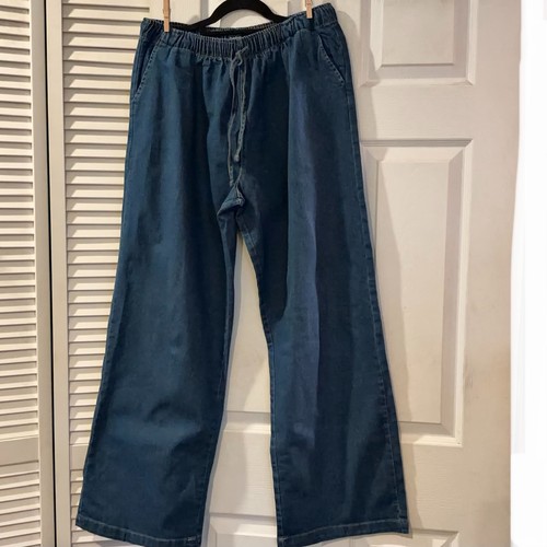Bebe wide leg drawstring denim - bebe,