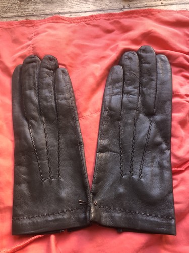 Gants cuir femme agneau - cuir,