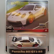 Hotwheels Porsche 911 GT3 RS - 992 - 1:43 Hotwheels Premium #8 - 2024 - HWT03