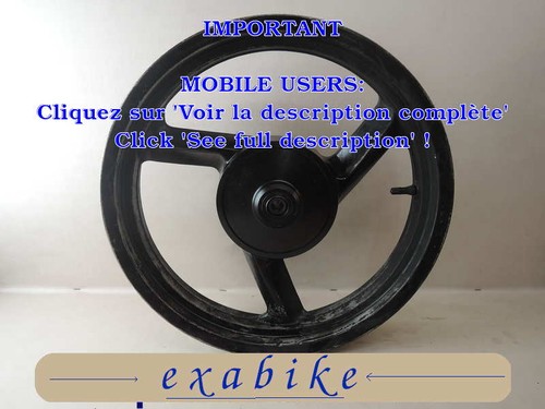 Roue avant pour - daelim, vj
