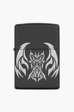 Briquet Zippo dragon tribal