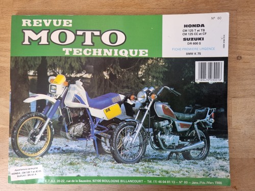 Revue technique moto 60 - revue,