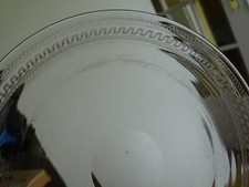 BACCARAT ANCIEN PLATEAU ROND