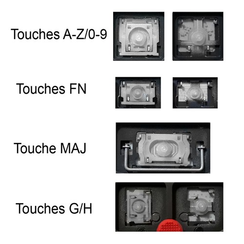 Touche clavier pour lenovo - de,