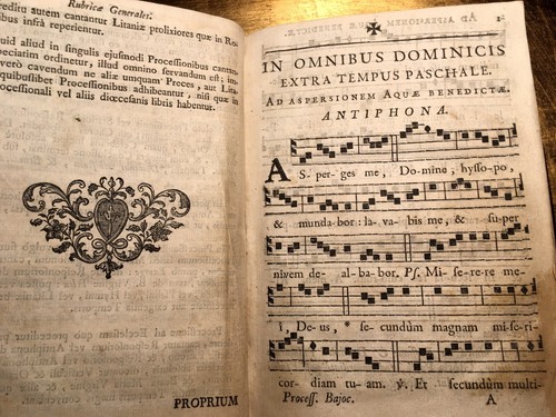 1749 processionnal chants - processionnal,