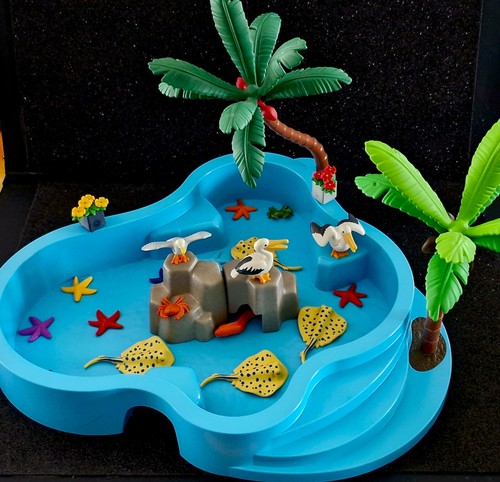 Playmobil bassin des - le, raies