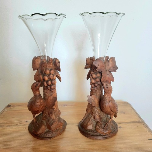 Paire coupe cornet - coupe, forêt