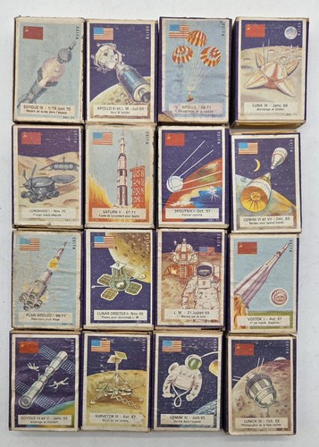 Lot antique matchboxes - 16,