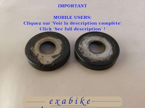 Bagues bras oscillant pour - de,