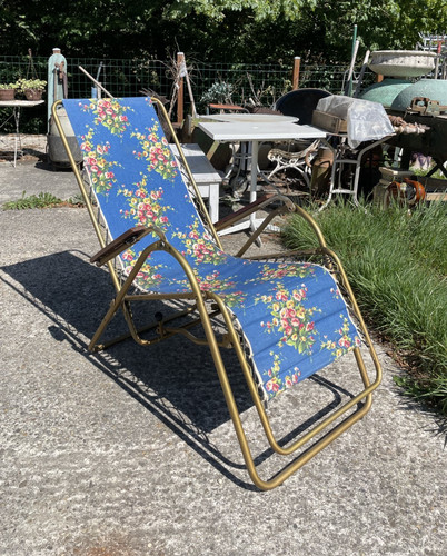 Vieux fauteuil transat - tr,