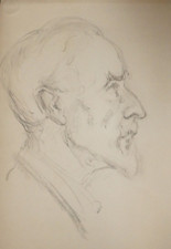 Dessin de Georges CHESNEAU représentant Gobô sans doute pendant la guerre