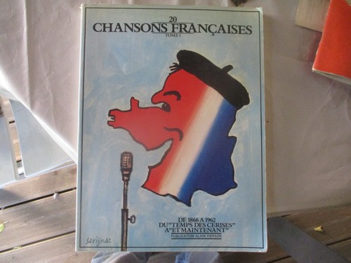 Livre chansons francaises - livre,