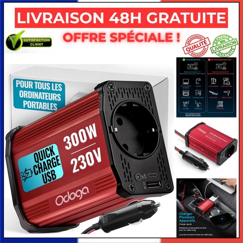 Odoga convertisseur 12v 220v - convertisseur,