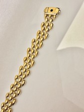 Bracelet Or 18 KT 750 Bicolore CHIMENTO 30,08 Grammes