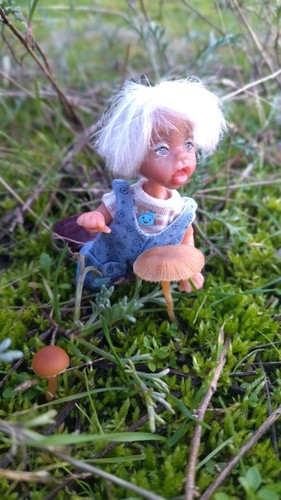 Mini poupée articulée - poupée,