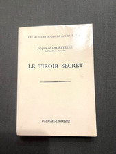 Jacques de LACRETELLE LE TIROIR SECRET WESMAEL CHARLIER EO GD PAPIER