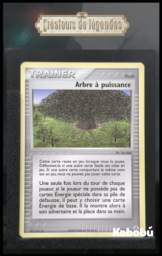 Carte pokémon arbre - arbre, à