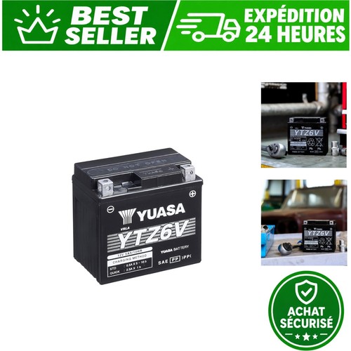 Yuasa ytz6v batterie - batterie, agm