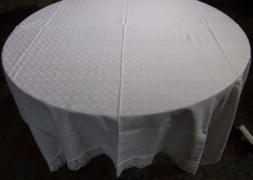 Nappe damassée presque - damassée,