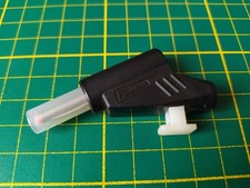 RADIALL fiche banane rapide 4mm noire sécurisée