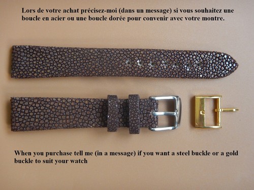 Bracelet strap galuchat - 17,