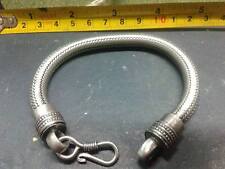 Le Bain Argent Indien Bracelet Snake Diamètre 6-7 MM Pour 22CM Indian