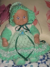 @Promo ENSEMBLE COMPLET 3 Pieces  POUPEE / POUPON /PETIT BEBE REBORN  26/30cm @