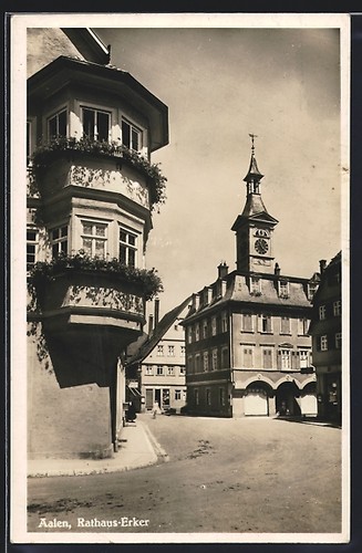 Carte postale aalen - carte, baie