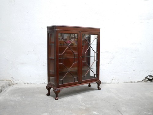 Vitrine anglaise ancienne - , en