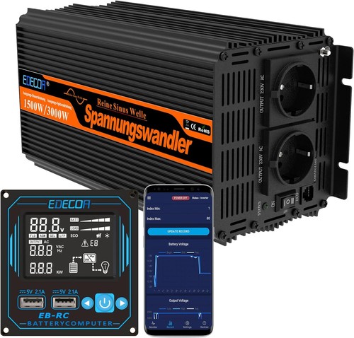 Edecoa 1500w convertisseur 12v - edecoa,