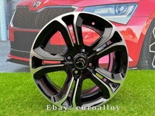 4X 15 Inch 4X108 Citroen Aircross Style Noir Poli Roues : Pour Berlingo