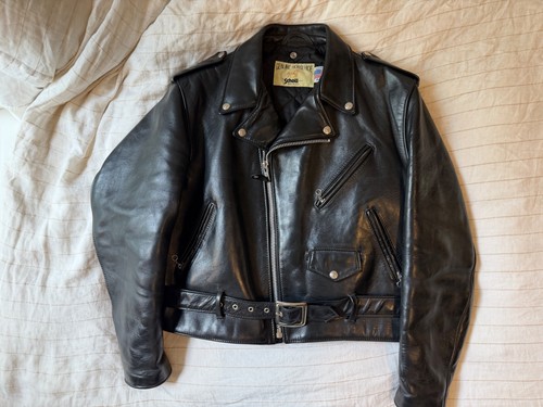 Vintage 90s schott 618hh - schott,