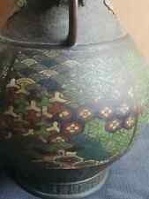 Ancien vase chinois en cloisonné marque Xianfeng 40 cm **.