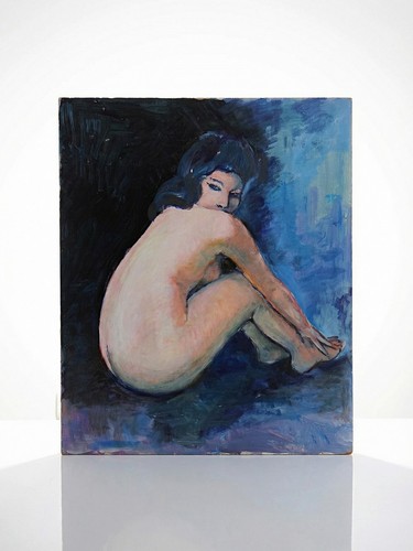 Grand tableau femme - nu, de