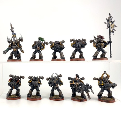 X10 space marines chaos - du,