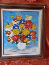 huile sur toile signée Gerard