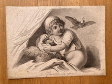 Gravure ancienne XIXe "Le