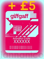GIFFGAFF UK SIM CARD [Nano] +