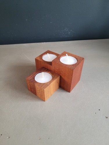 Trio bougeoirs vintages en - vintages,