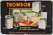 THOMSON Appliance Poster - Ann.'50 illustr. LED